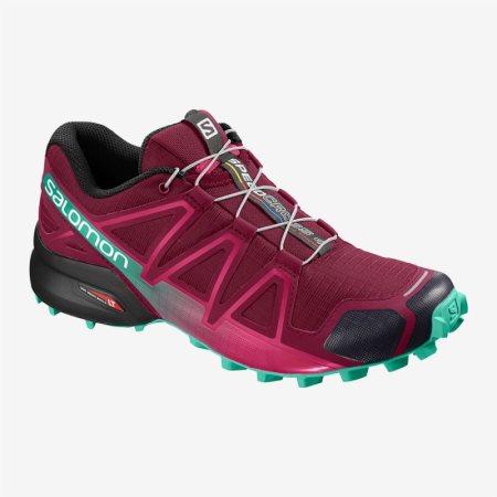 Salomon SPEEDCROSS 4 W Womens Running Shoes Red | Salomon South Africa